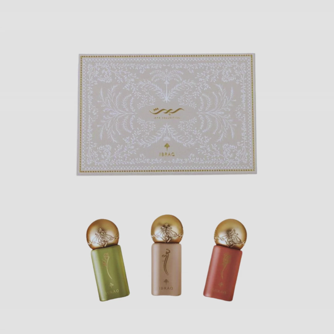 Irth Dahn Heritage Collection by Ibrahim Al Qurashi – Luxury Dahn Oil Trio (6ml) Original